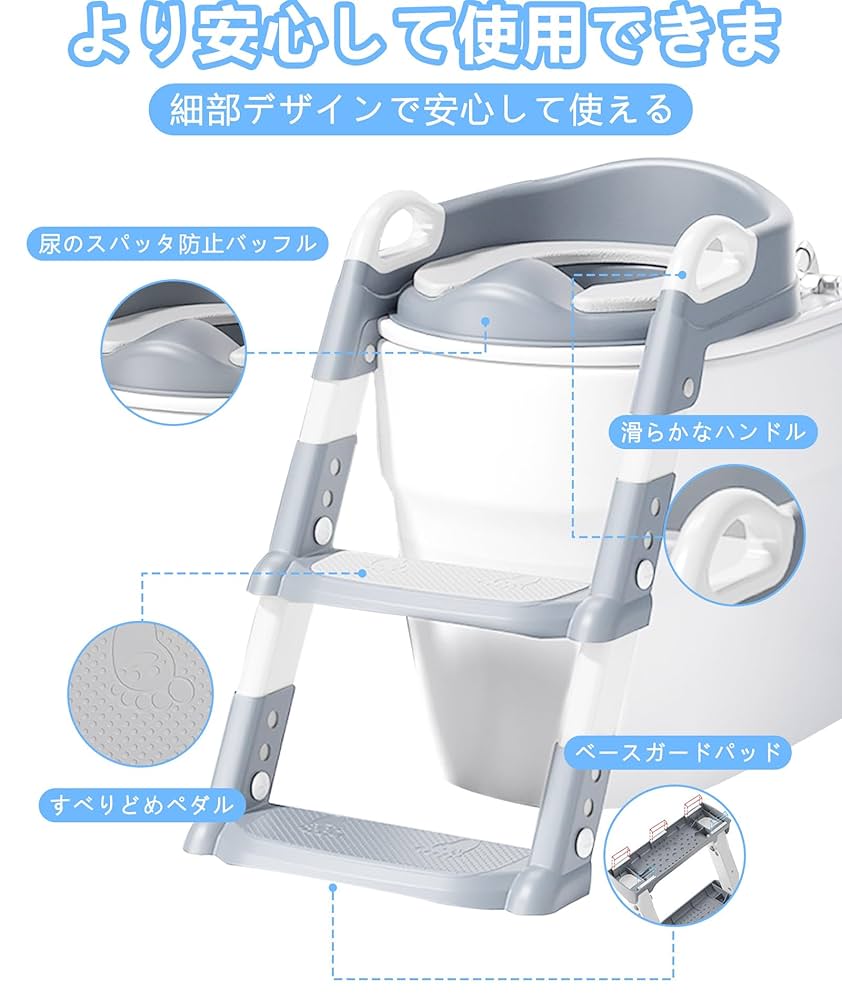 日本のハイエンド汎用スリーピースのトイレ便座おまるパッド洗濯i Amazon.co.jp: ANGELBLISS 補助便座 子ども トイレトレーニング